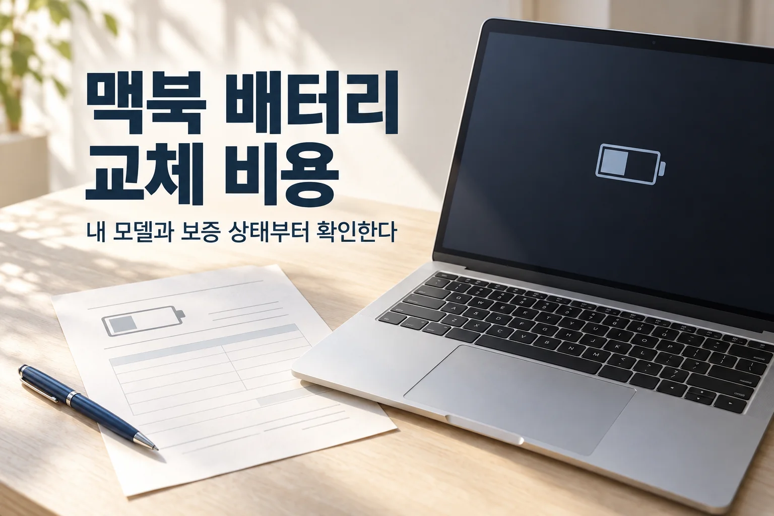 맥북 배터리 교체 비용, 공식 견적 확인법과 무상 교체 조건